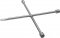 Chave de roda tipo cruz, 17,0 mm x 19,0 mm x 13/16