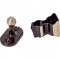 Fixador de porta de press�o para piso, oxidado, 95851 SILVANA