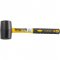 Martelo de borracha 45 mm, cabo em fibra, preto, VONDER