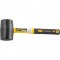 Martelo de borracha 55 mm, cabo em fibra, preto, VONDER