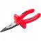Alicate bico meia cana reto 8