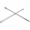 Chave de roda tipo cruz, 17,0 mm x 19,0 mm x 21,0 mm x encaixe 1/2
