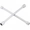 Chave de roda tipo cruz, 17,0 mm x 19,0 mm x 21,0 mm 23,0 mm, VONDER
