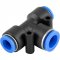 Conex�o r�pida tipo T de redu��o, com 1 entrada de 12,0 mm e 2 entradas de 10,0 mm, VONDER