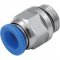 Conex�o r�pida reta, 8 mm, rosca 1/8