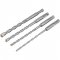Jogo de brocas SDS PLUS de 5 mm a 10 mm, com 4 pe�as, VONDER