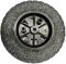 Roda completa com pneu maci�o, 3,50