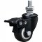 Rod�zio girat�rio leve s�rie black, base espiga, 2