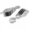 Moit�o/cadernal, 80 mm, com 3 roldanas, VONDER