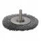 Escova circular a�o 75 mm x 6 mm, haste 6 mm, fio 0,30 mm, ABRASFER