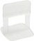 Espa�ador nivelador para pisos cer�micos e porcelanatos, 2,0 mm, transparente, pacote com 50 pe�as, CORTAG