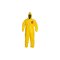 Macac�o de prote��o, com capuz, amarelo, tamanho XG, TYCHEM, DUPONT