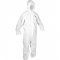 Macac�o com capuz, branco, tamanho GG, AI 30 PPL, VONDER