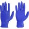 Luva Nitr�lica, tamanho G, azul cobalto, sem p�, caixa com 100 pe�as, SONIC, SUPERMAX