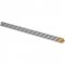 Eletrodo de tungst�nio, ponta dourada, com 1,5% de Lant�nio, 1,6 mm, AWS A5.12, VONDER