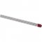 Eletrodo de tungst�nio, ponta vermelha, com 2% de t�rio, 2,4 mm, AWS A5.12, VONDER