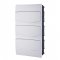 Quatro de distribui��o de embutir, 36 DIN / 24 NEMA, branco, 56300056 TRAMONTINA ELETRIK