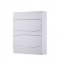 Quatro de distribui��o de sobrepor, 24 DIN / 16 NEMA, branco, 56300075 TRAMONTINA ELETRIK