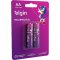 Pilha recarreg�vel pequena (AA), 1,2 V, 2 pe�as, ELE000000082172 ELGIN