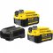 Kit com 2 baterias de �ons de l�tio (20 V MAX - 4 Ah) e 1 carregador, SCB244CK-BR STANLEY