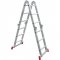 Escada de alum�nio multifun��o articulada, 3 x 4, ESC 0292 BOTAFOGO