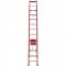 Escada extens�vel em fibra de vidro, 22 degraus, 6 m, EFR9929 BOTAFOGO