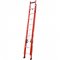 Escada extens�vel em fibra de vidro, 15 degraus de alum�nio, 3,05 m x 4,8 m, EFV-15, COGUMELO
