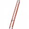 Escada extens�vel em fibra de vidro, 19 degraus de alum�nio, 3,65 m x 6,0 m, EF-19, COGUMELO