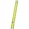 Escada extens�vel em fibra de vidro, 21 degraus de alum�nio, 3,95 m x 6,75 m, EFV-21 G, COGUMELO