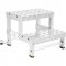 Escada banqueta, industrial, 2 degraus, BI 401, ALULEV