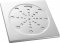 Grelha/Tampa para ralo 150,0 mm, quadrado, em a�o inox, com fecho, 291814, BLUKIT